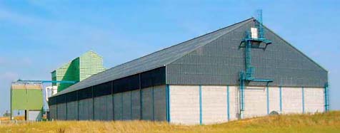 silo de 24 000 tonnes en 4 cases